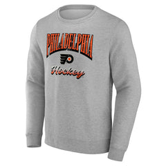 NHL Philadelphia Flyers Fanatics Light the Candle Fleece Pullover Sweatshirt - Gray