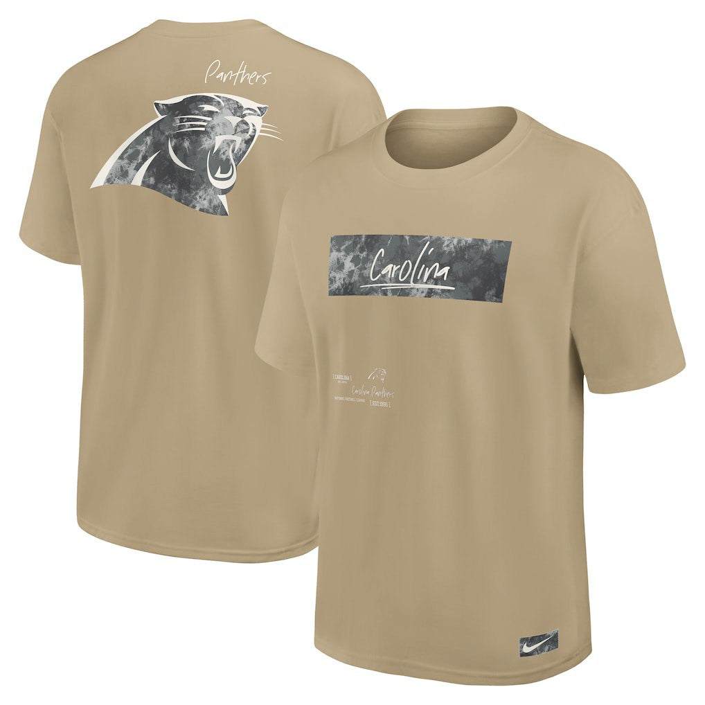 Carolina Panthers Statement Max90 T-Shirt Tan