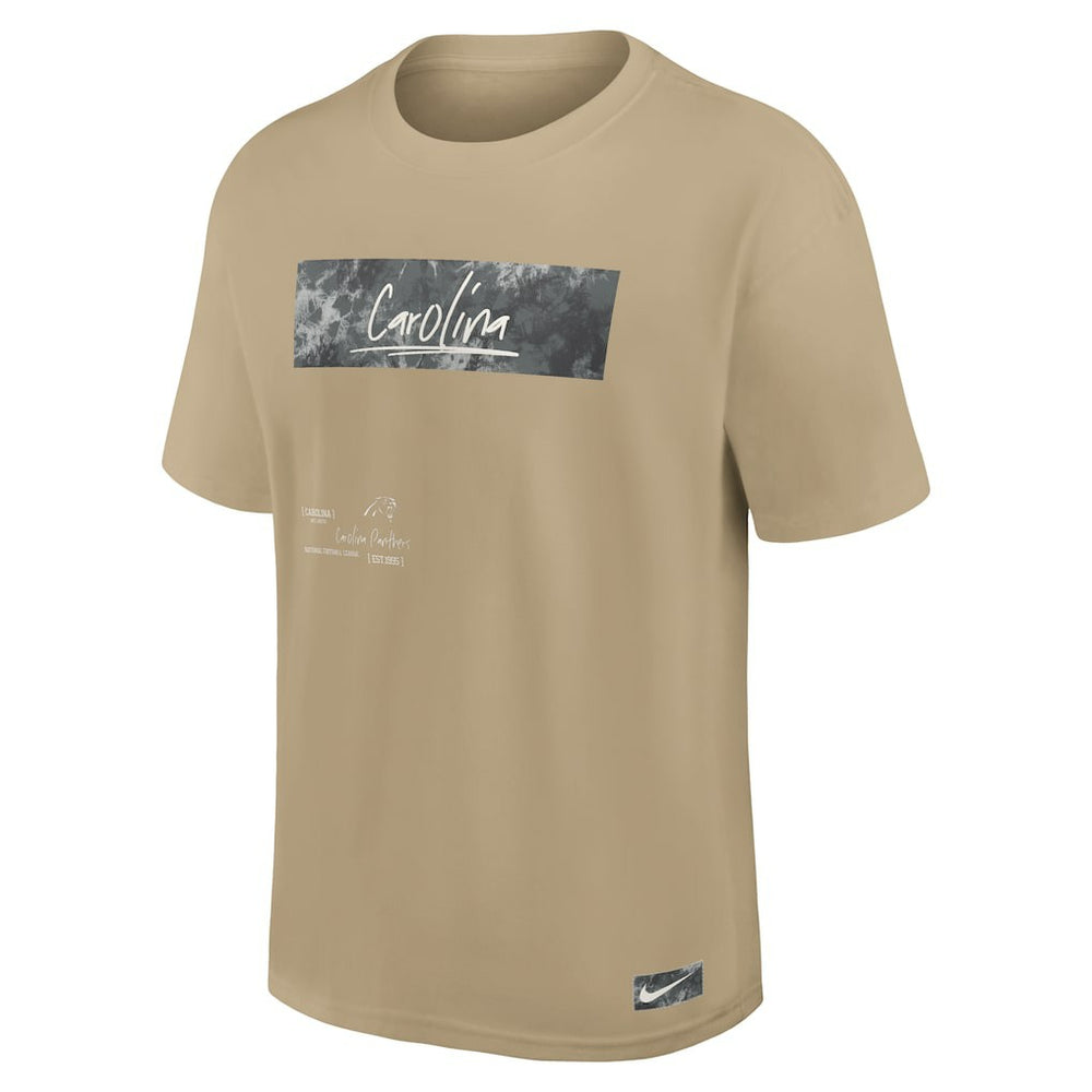Carolina Panthers Statement Max90 T-Shirt Tan
