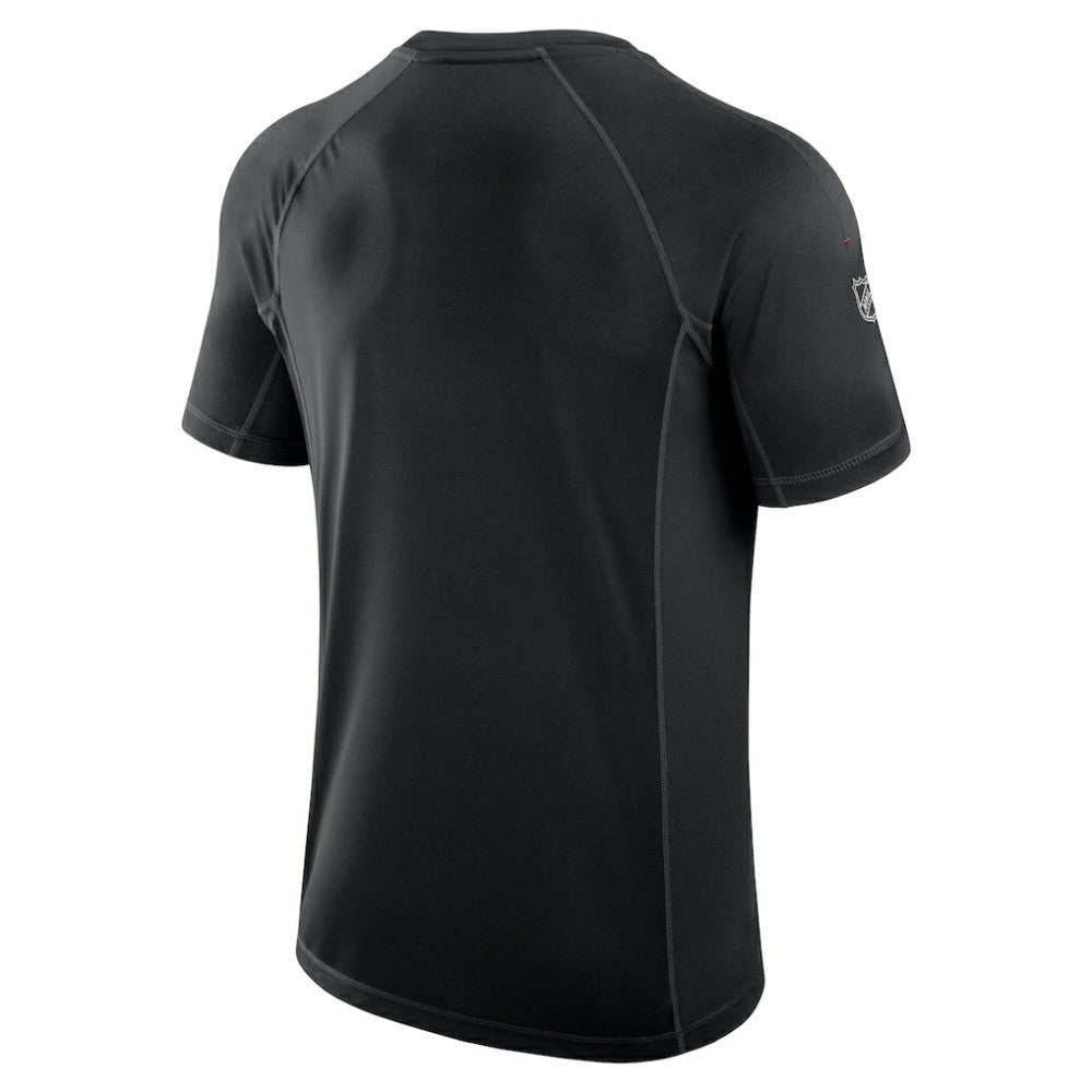 NHL Calgary Flames Fanatics Authentic Pro Rink Tech T-Shirt - Black