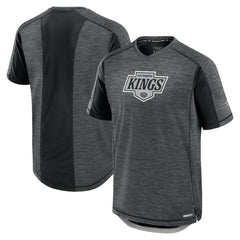 NHL Los Angeles Kings Fanatics Authentic Pro Rink Performance T-Shirt - Heather Charcoal