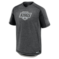 NHL Los Angeles Kings Fanatics Authentic Pro Rink Performance T-Shirt - Heather Charcoal