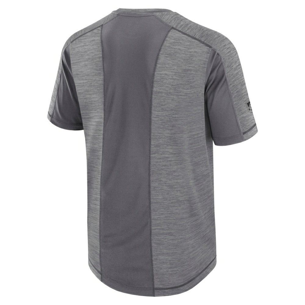 NHL New Jersey Devils Fanatics Authentic Pro Rink Performance T-Shirt - Heather Gray