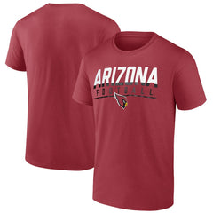 Arizona Cardinals Blocked T-Shirt Cardinal