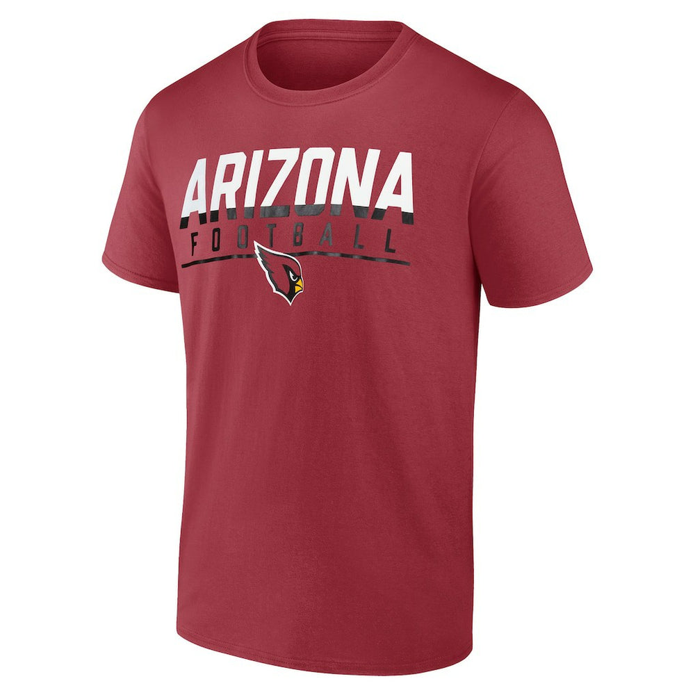 Arizona Cardinals Blocked T-Shirt Cardinal
