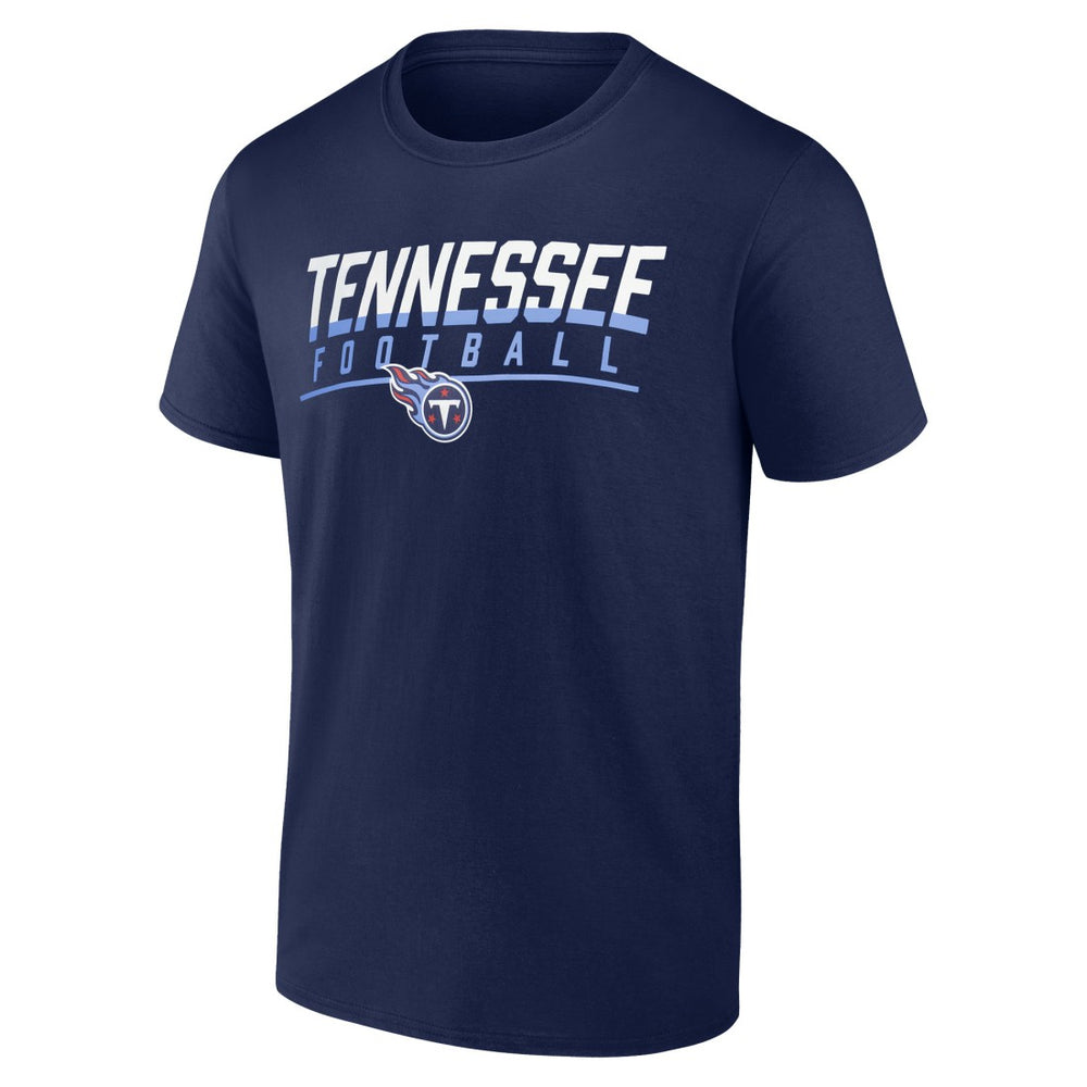 Tennessee Titans Blocked T-Shirt Navy