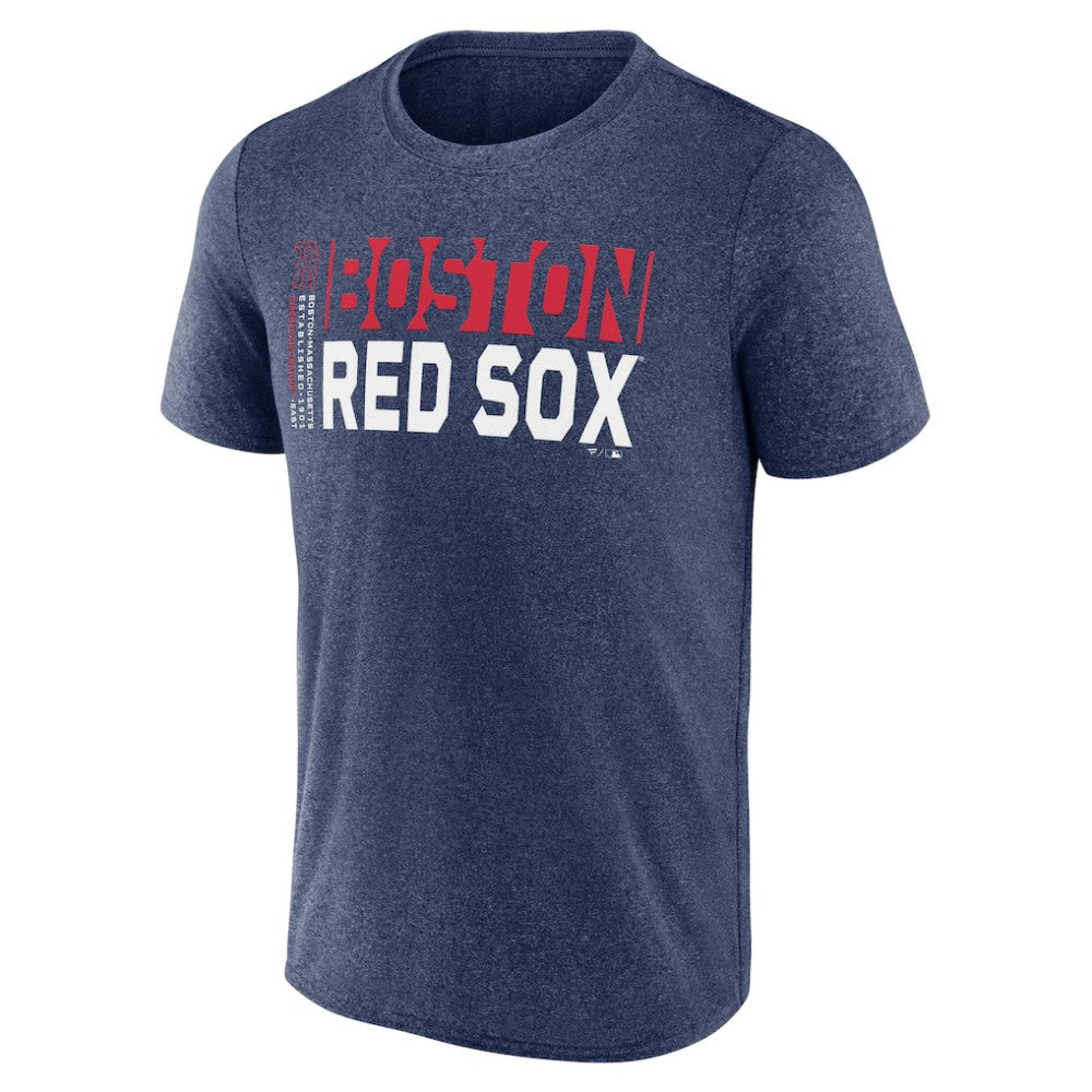 Boston Red Sox Fanatics Fundamentals Shoot For The Sky T-Shirt - Heather Navy T-shirts