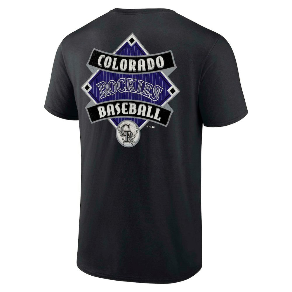 Colorado Rockies Fanatics Field Play T-Shirt - Black T-shirts