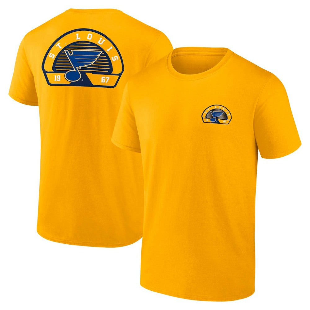NHL St. Louis Blues Fanatics Valor T-Shirt - Gold