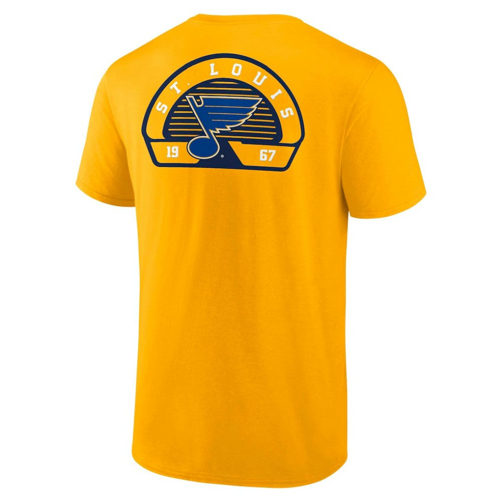 NHL St. Louis Blues Fanatics Valor T-Shirt - Gold