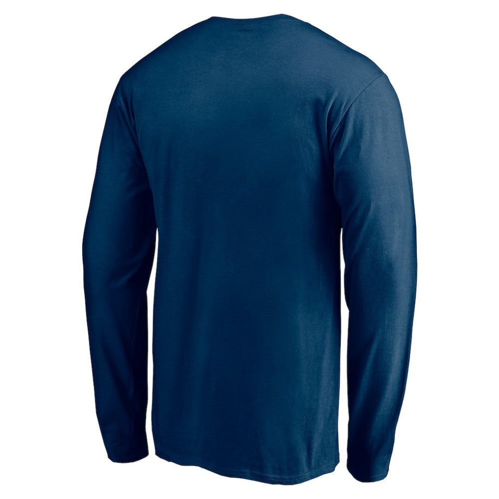 NHL Seattle Kraken Fanatics Block Party Long Sleeve T-Shirt - Deep Sea Blue