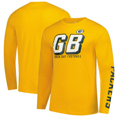 Green Bay Packers Long Sleeve T-Shirt Gold