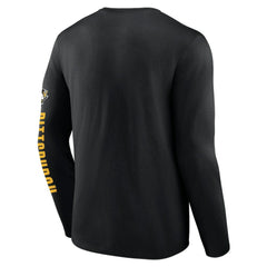 NHL Pittsburgh Penguins Fanatics Headline Long Sleeve T-Shirt - Black