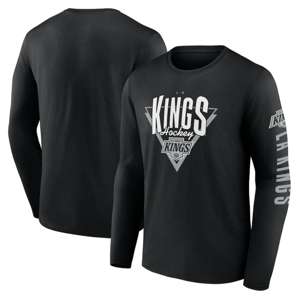 NHL Los Angeles Kings Fanatics Headline Long Sleeve T-Shirt - Black