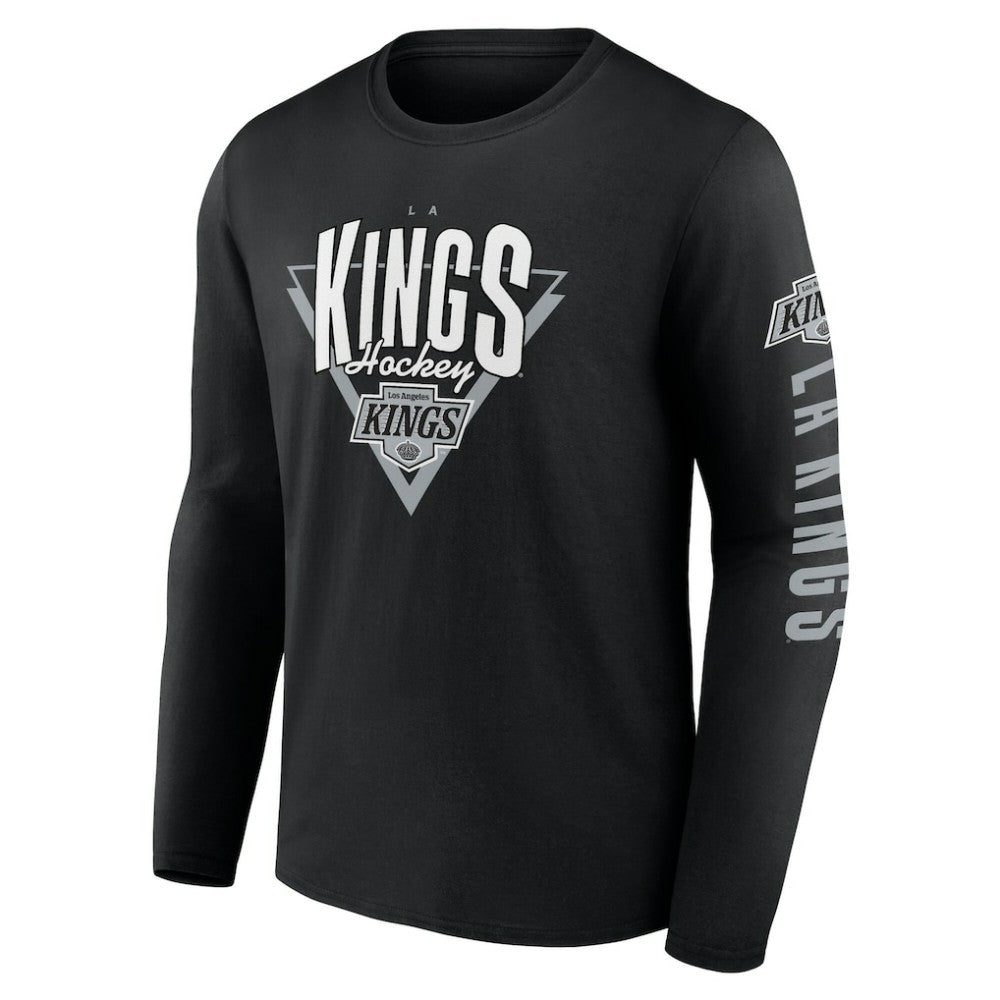 NHL Los Angeles Kings Fanatics Headline Long Sleeve T-Shirt - Black