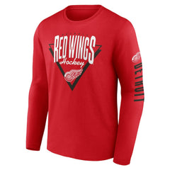NHL Detroit Red Wings Fanatics Headline Long Sleeve T-Shirt - Red