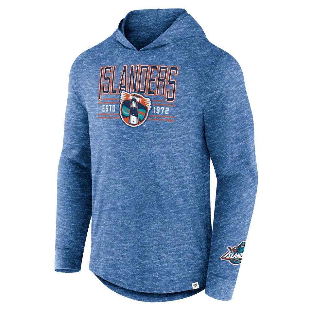 NHL New York Islanders Fanatics Slub Pullover Hoodie - Heather Royal