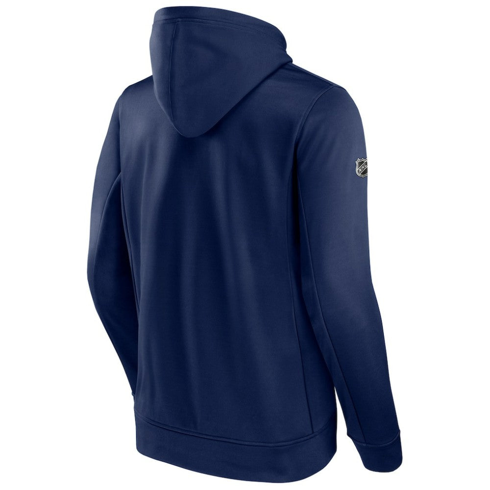 NHL Seattle Kraken Fanatics Authentic Pro Fleece Pullover Hoodie - Deep Sea Blue
