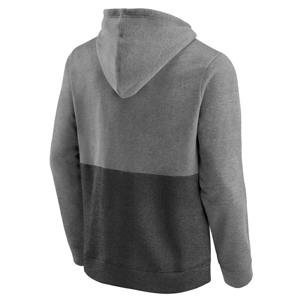 NHL Los Angeles Kings Fanatics Block Party Signature Pullover Hoodie - Heather Gray/Heather Charcoal
