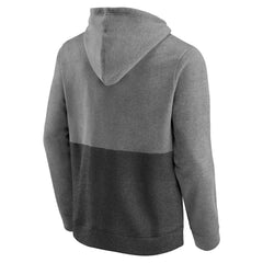 NHL Los Angeles Kings Fanatics Block Party Signature Pullover Hoodie - Heather Gray/Heather Charcoal