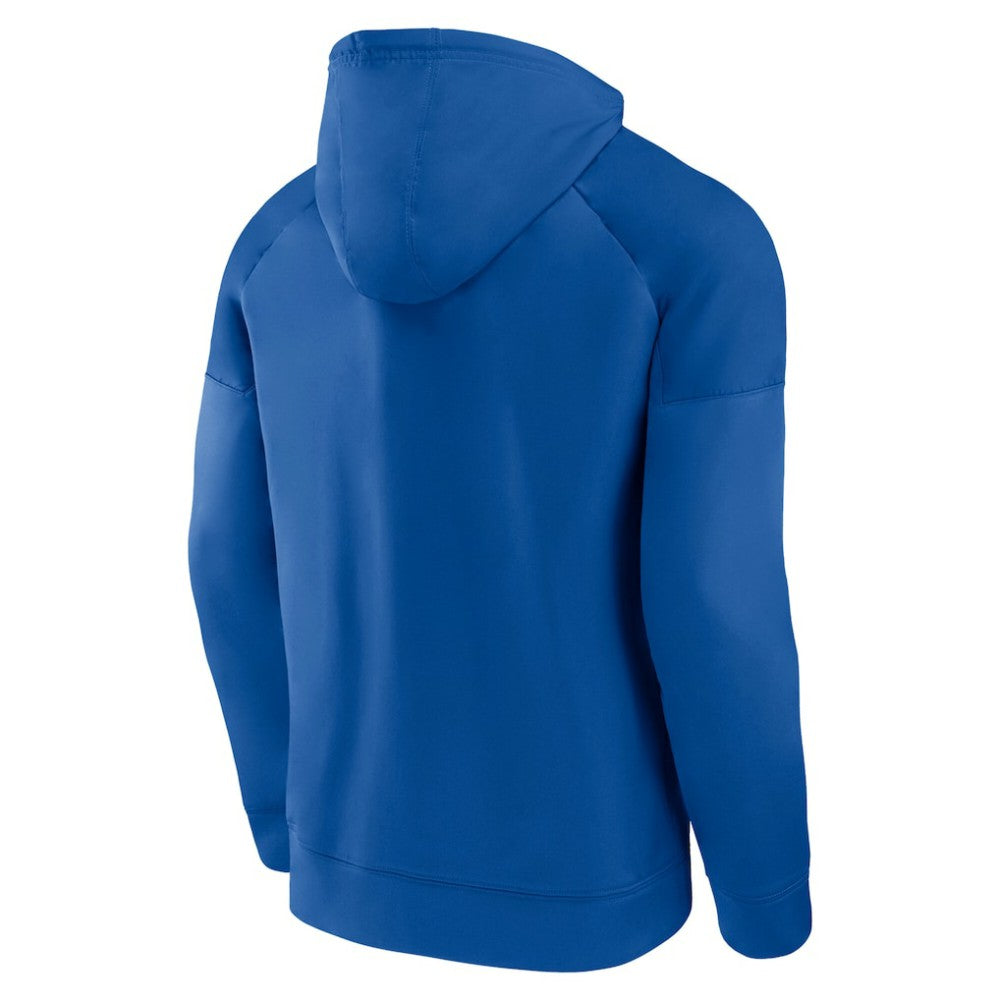 NHL St. Louis Blues Fanatics Iconic Defender Raglan Pullover Hoodie - Royal