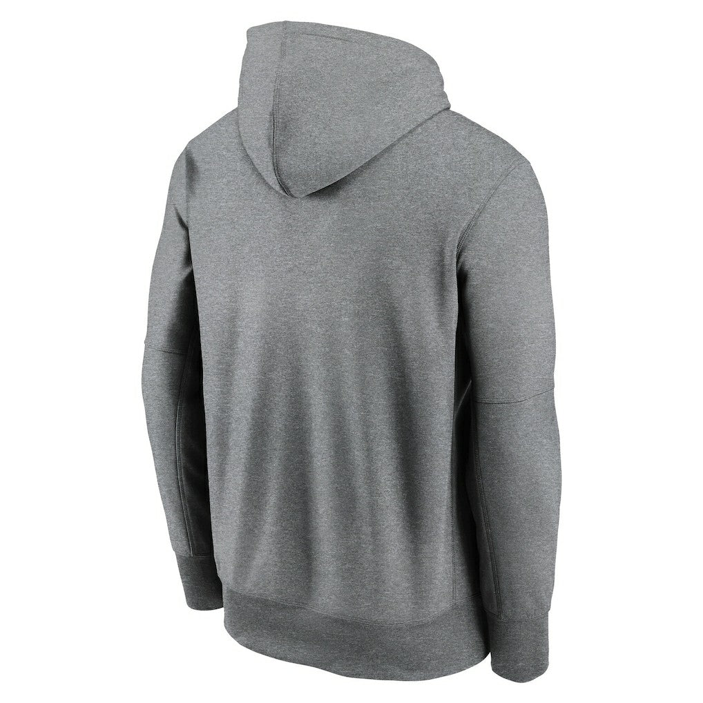 Cleveland Browns Performance Fleece Pullover Hoodie Heather Gray