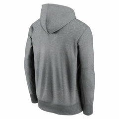 New York Jets Performance Fleece Pullover Hoodie Heather Gray