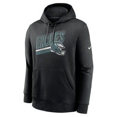 Philadelphia Eagles Club Fleece Pullover Hoodie Black