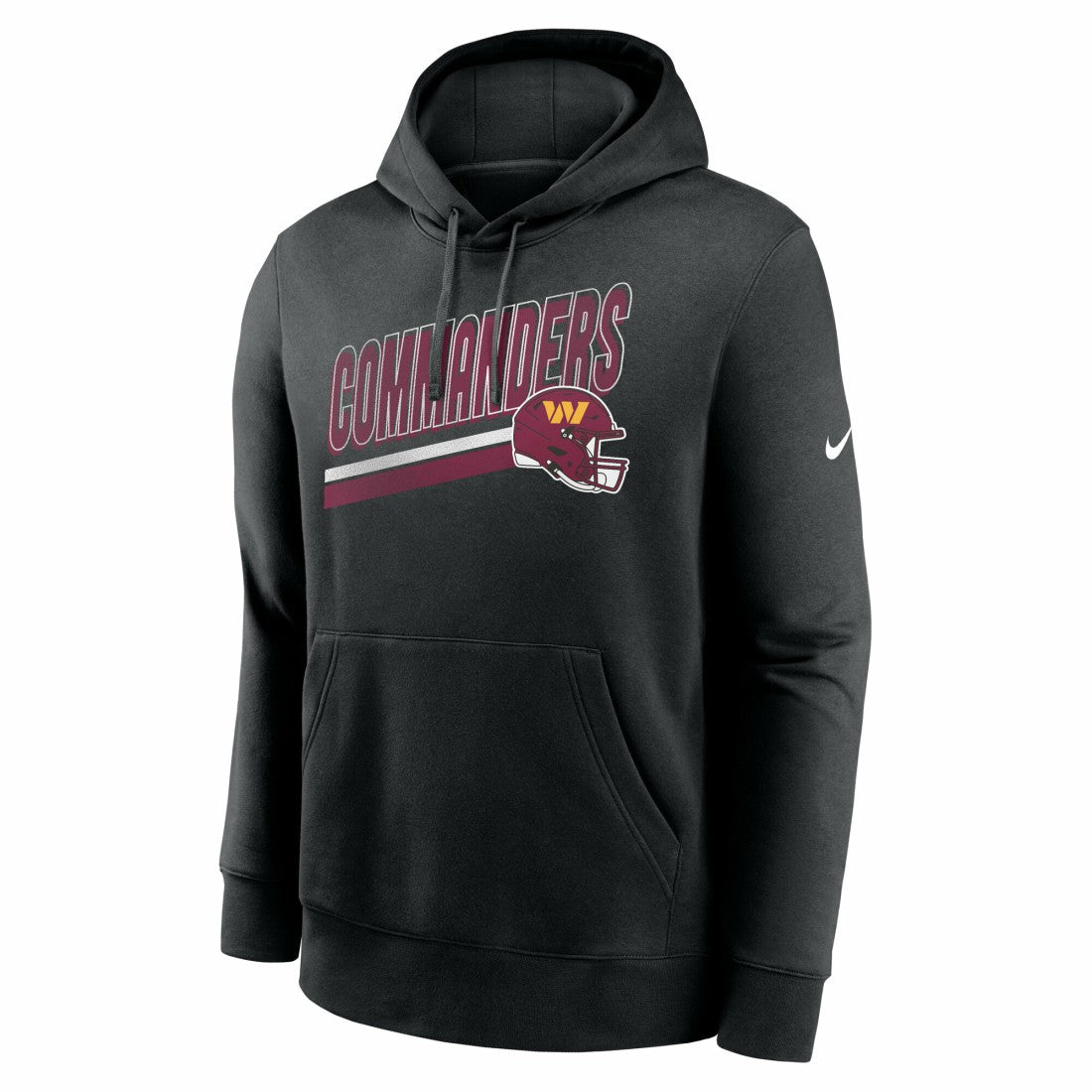 Washington Commanders Club Fleece Pullover Hoodie Black