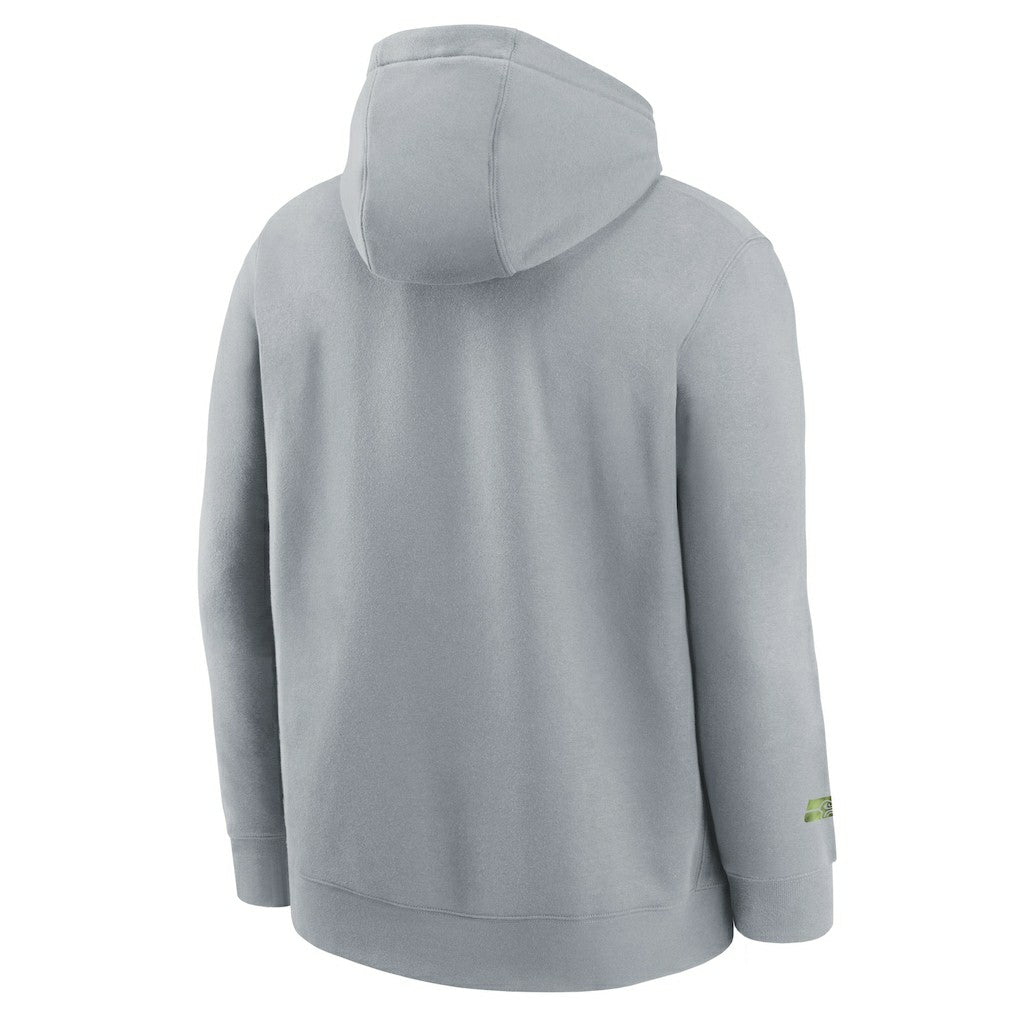 Seattle Seahawks Youth 2025 Rivalries Collection Club Hoodie Wolf Gray