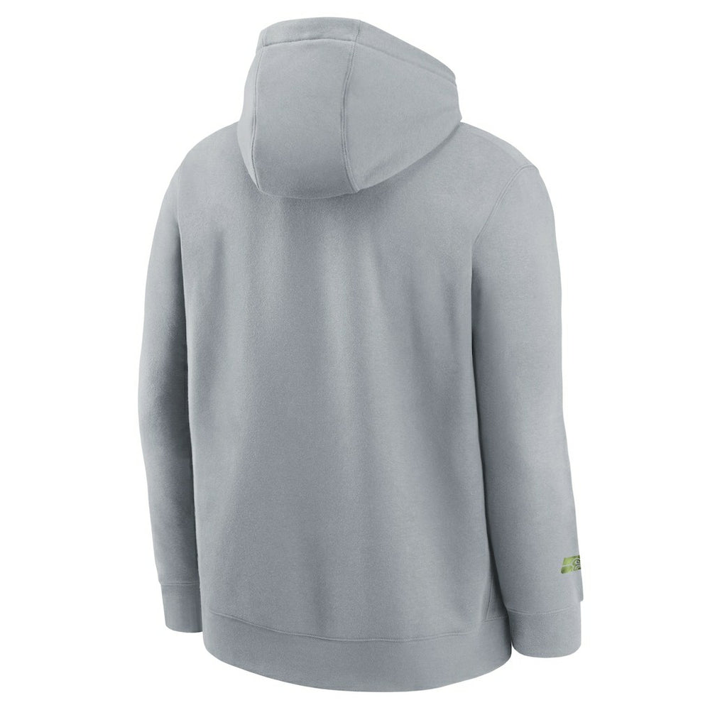 Seattle Seahawks Youth 2025 Rivalries Collection Club Hoodie Wolf Gray
