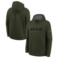 New York Jets Youth 2025 Rivalries Collection Club Hoodie Gotham Green