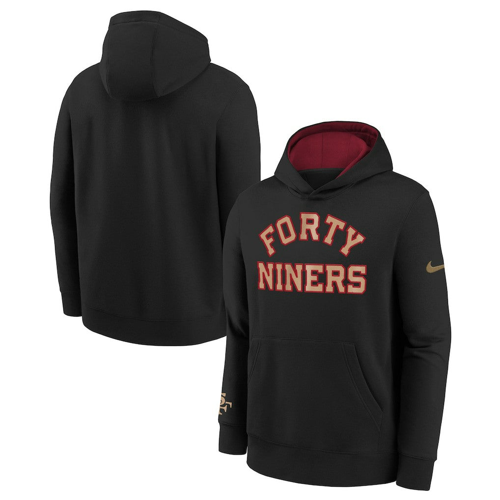 San Francisco 49ers Youth 2025 Rivalries Collection Club Hoodie Black