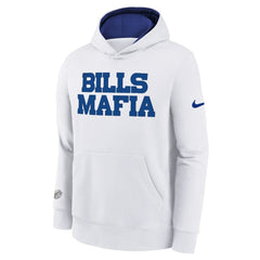 Buffalo Bills Youth 2025 Rivalries Collection Club Hoodie White