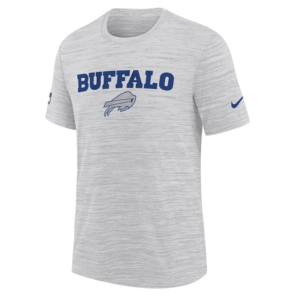 Buffalo Bills Youth 2025 Rivalries Collection Sideline Velocity Dri-FIT T-Shirt White