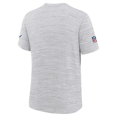 Buffalo Bills Youth 2025 Rivalries Collection Sideline Velocity Dri-FIT T-Shirt White