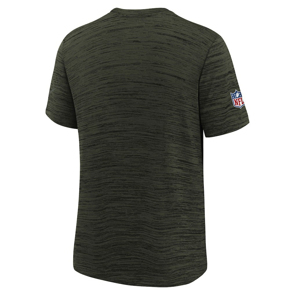 New York Jets Youth 2025 Rivalries Collection Sideline Velocity Dri-FIT T-Shirt Gotham Green