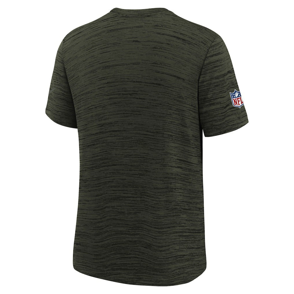 New York Jets Youth 2025 Rivalries Collection Sideline Velocity Dri-FIT T-Shirt Gotham Green
