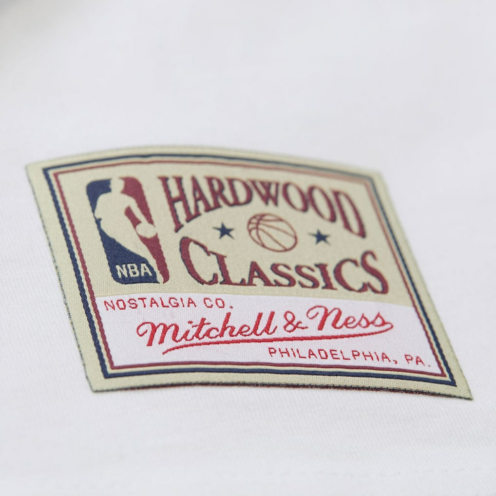 Dirk Nowitzki Dallas Mavericks Hardwood Classics Chalked Up T-Shirt White