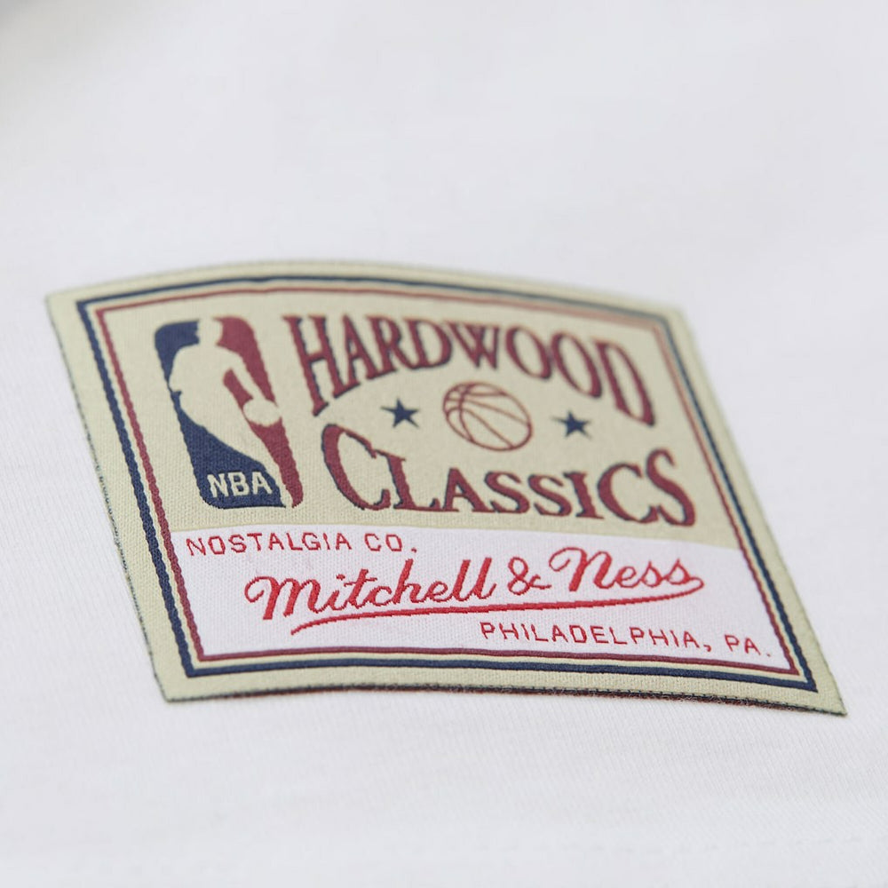 Dirk Nowitzki Dallas Mavericks Hardwood Classics Chalked Up T-Shirt White