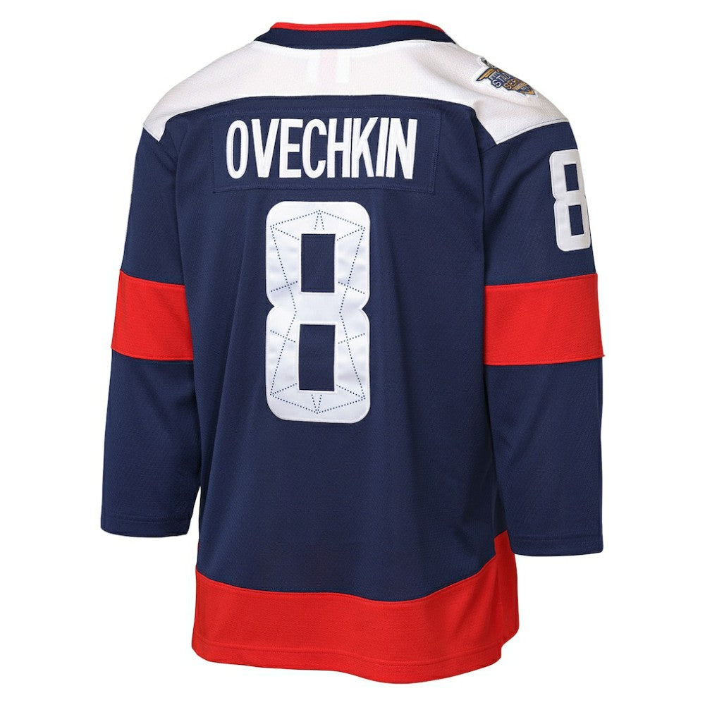 NHL Alexander Ovechkin Washington Capitals Mitchell & Ness Youth 2018 NHL Stadium Series Power Play 2.0 Player Jersey - Navy