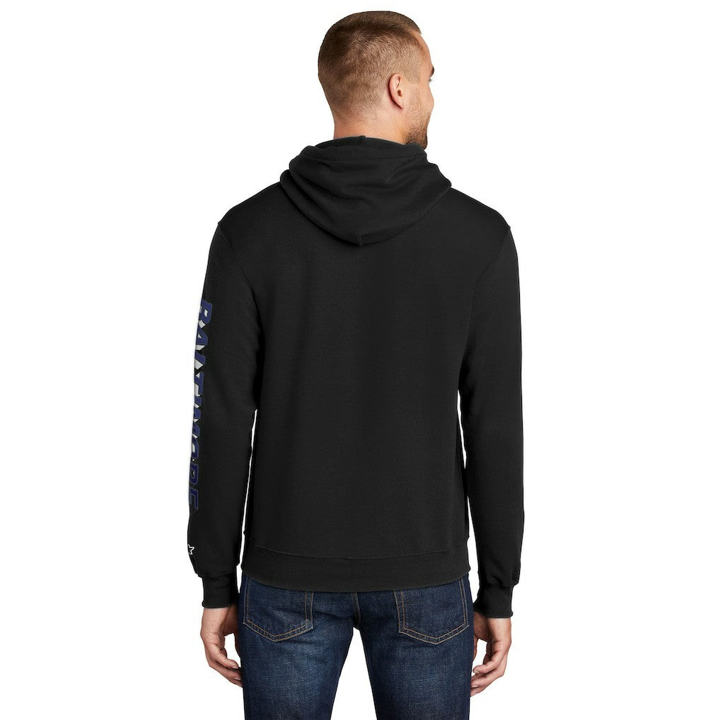 Baltimore Ravens Starter Wordmark Logo Pullover Hoodie Black