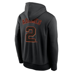 Willy Adames San Francisco Giants Nike Name & Number Performance Pullover Hoodie - Black Hoodies