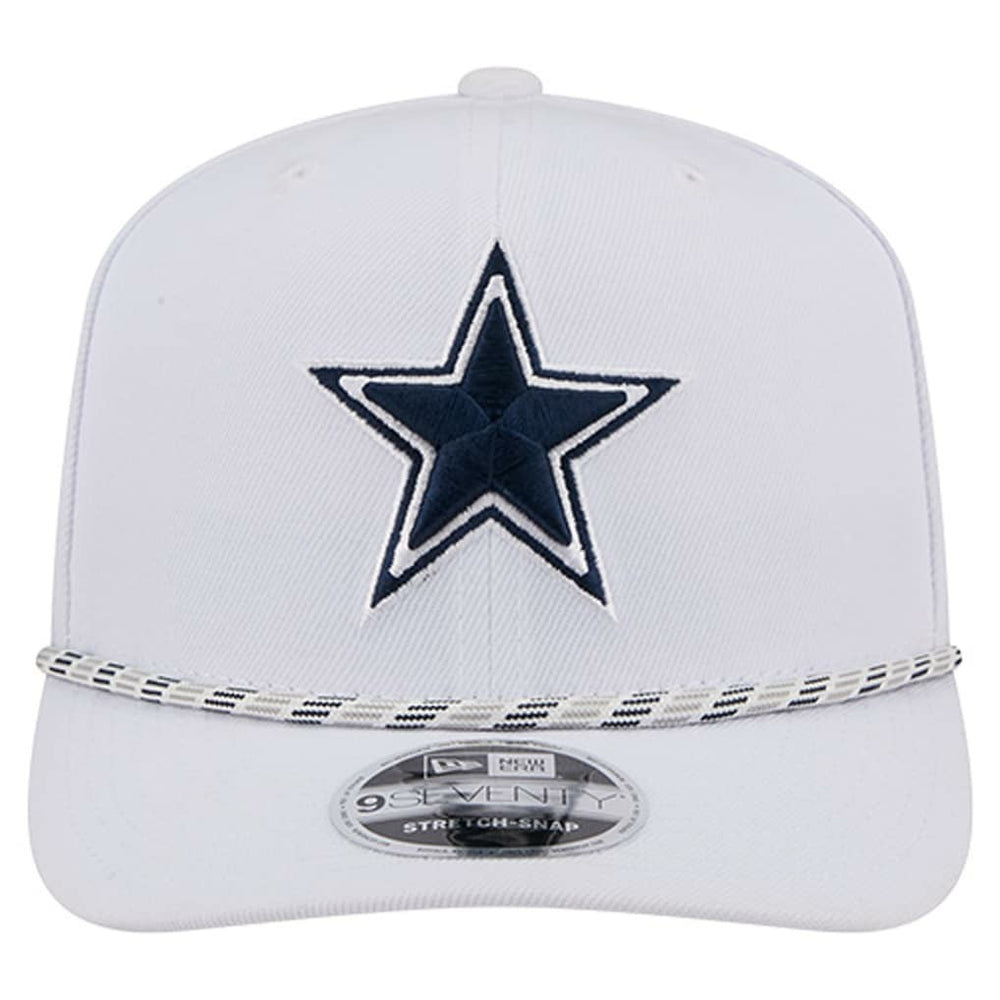Dallas Cowboys New Era Gameday Multi Rope 9SEVENTY Adjustable Hat White