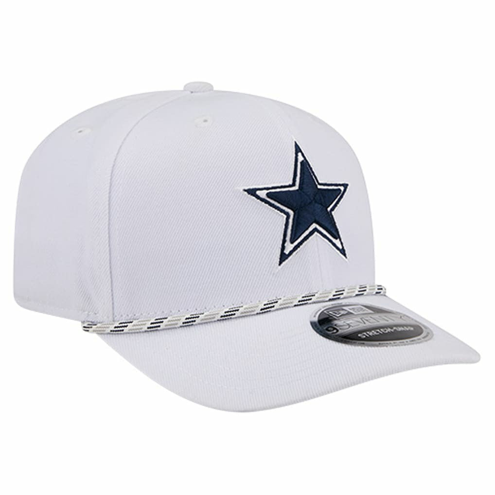 Dallas Cowboys New Era Gameday Multi Rope 9SEVENTY Adjustable Hat White