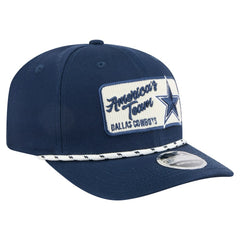 Dallas Cowboys New Era Chant 9SEVENTY Adjustable Hat Navy