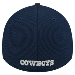 Dallas Cowboys New Era Visor Hit 39THIRTY Flex Hat Navy/Black