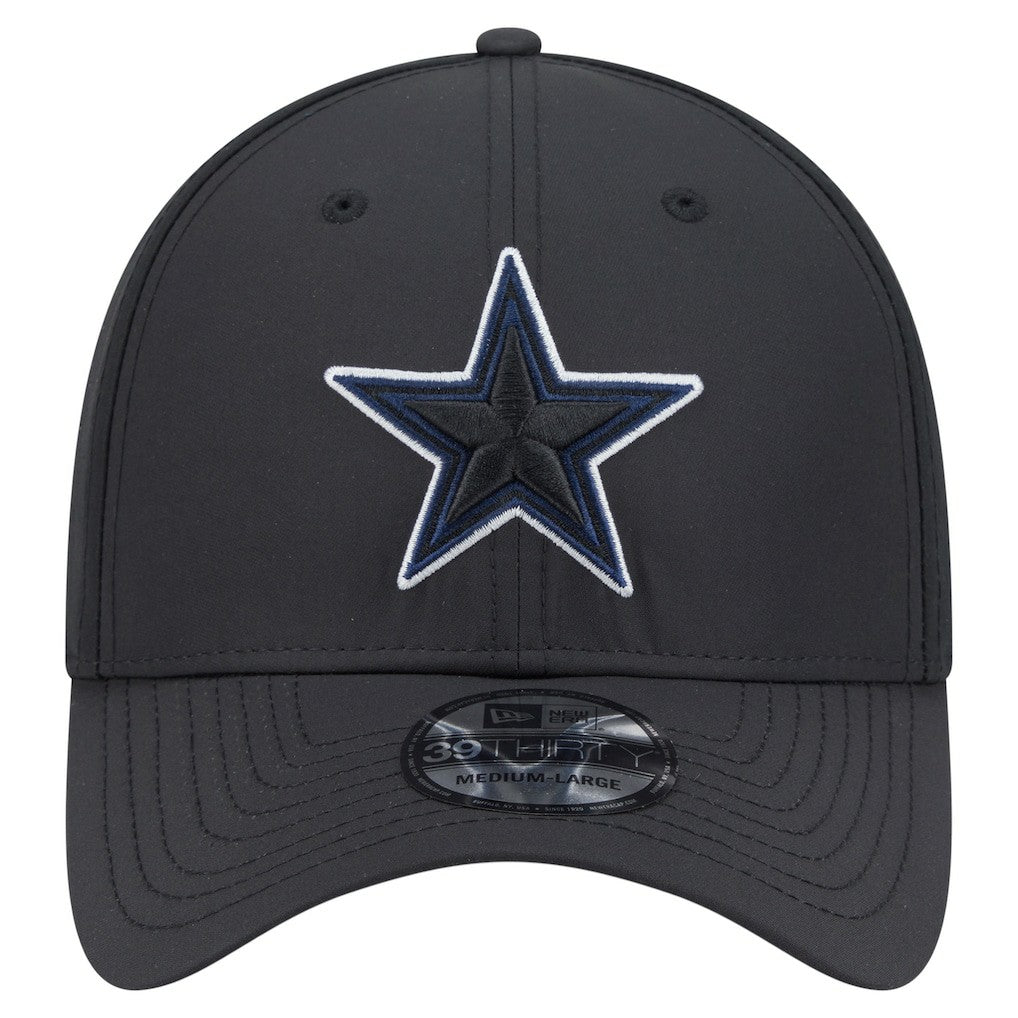 Dallas Cowboys New Era 39THIRTY Flex Hat Black