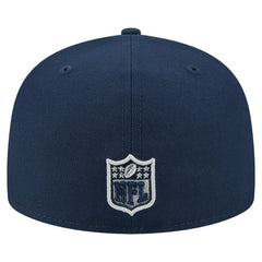 Dallas Cowboys New Era Oversized 59FIFTY Fitted Hat Navy