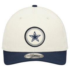 Dallas Cowboys New Era Loyal Corduroy 9SEVENTY Adjustable Hat Cream